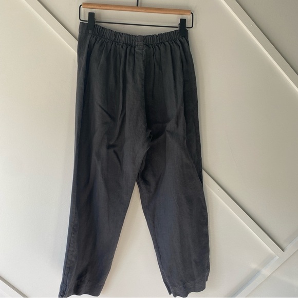 Bryn Walker Crop Wide Leg Linen Pants - XS - Picture 4 of 14